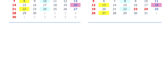 オトイック年間スケジュール2020.4-7